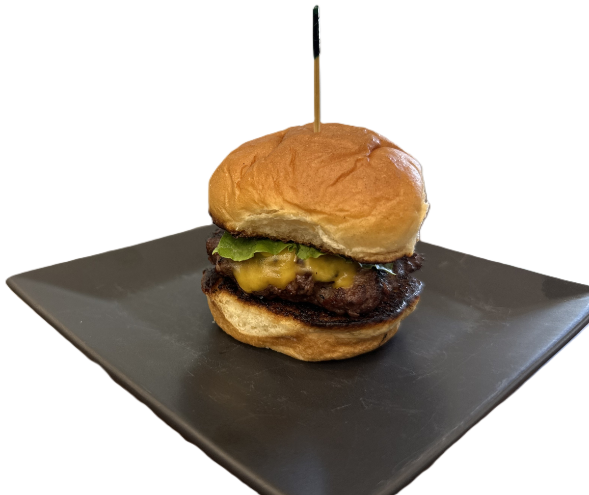 Burger option from The Canteen