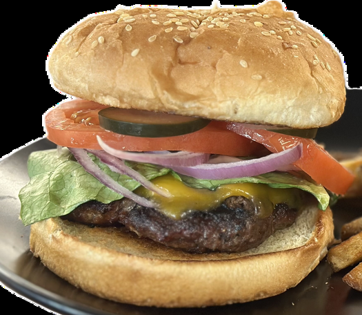 Burger from The Canteen