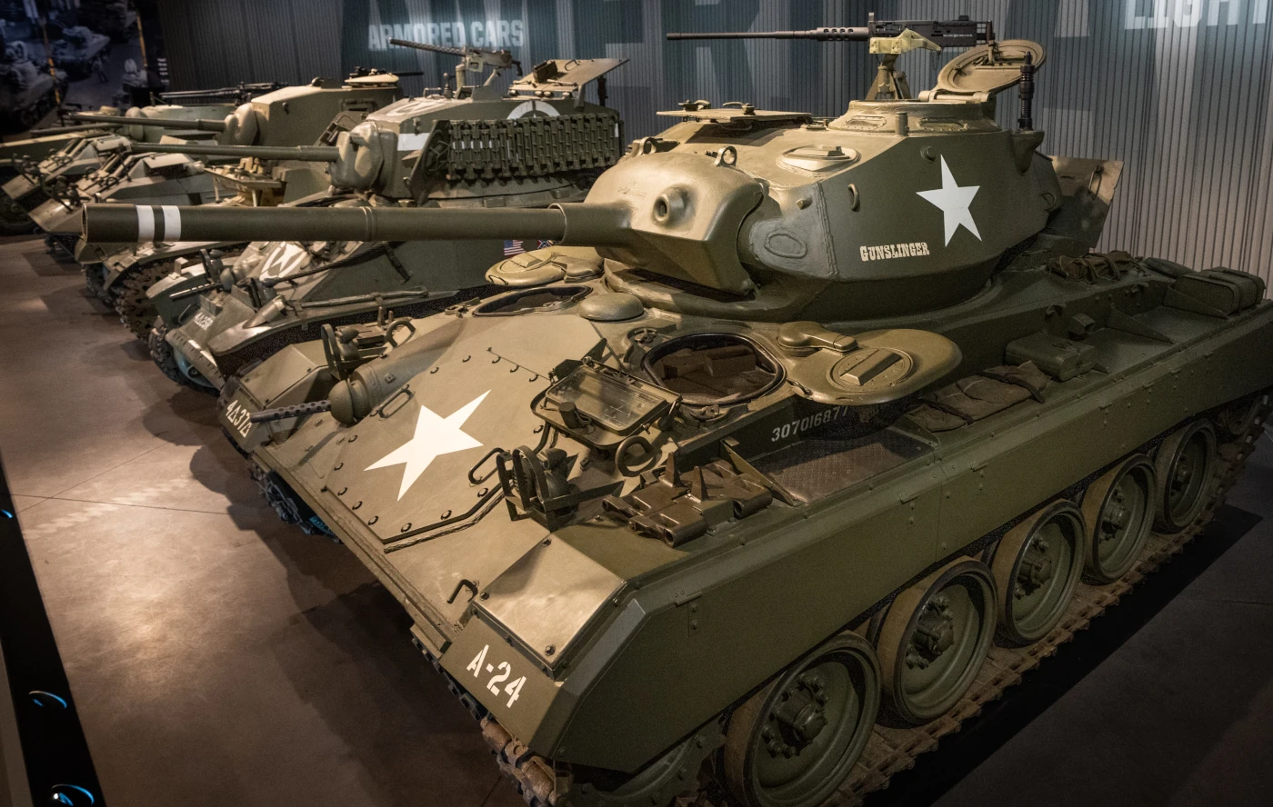 tanks Light tanks at the National Museum of Military Vehicles