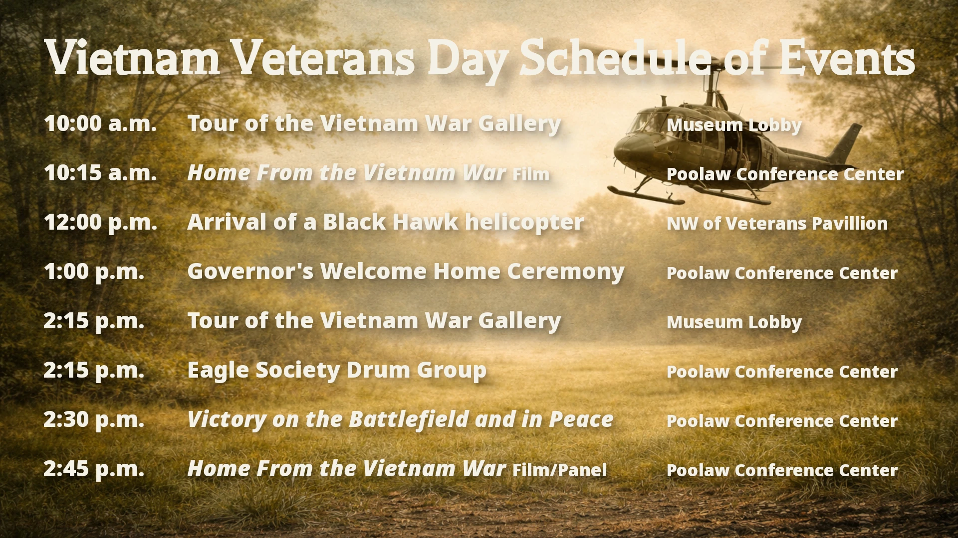 Vietnam Veterans Day