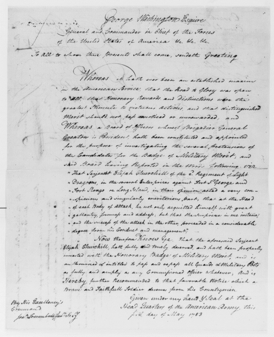 The Badge of Military Merit: America's First Military Decoration - image 2
