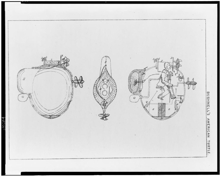 The First American Submarine: Turtle - image 4